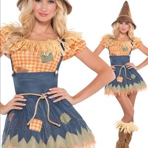 Ladies Scarecrow Halloween Dress